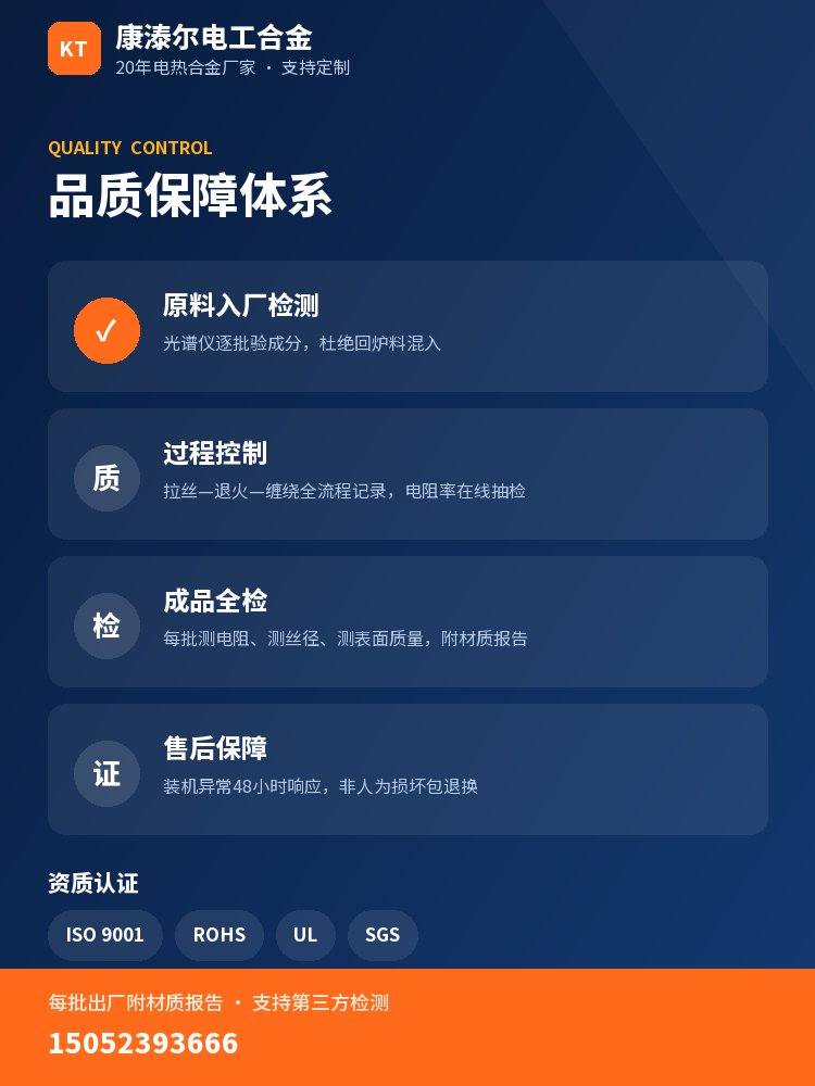 镍铬电炉丝 品质保障