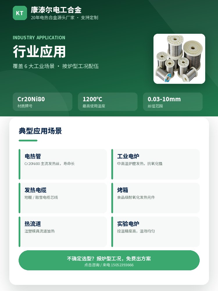 镍铬薄带 核心优势