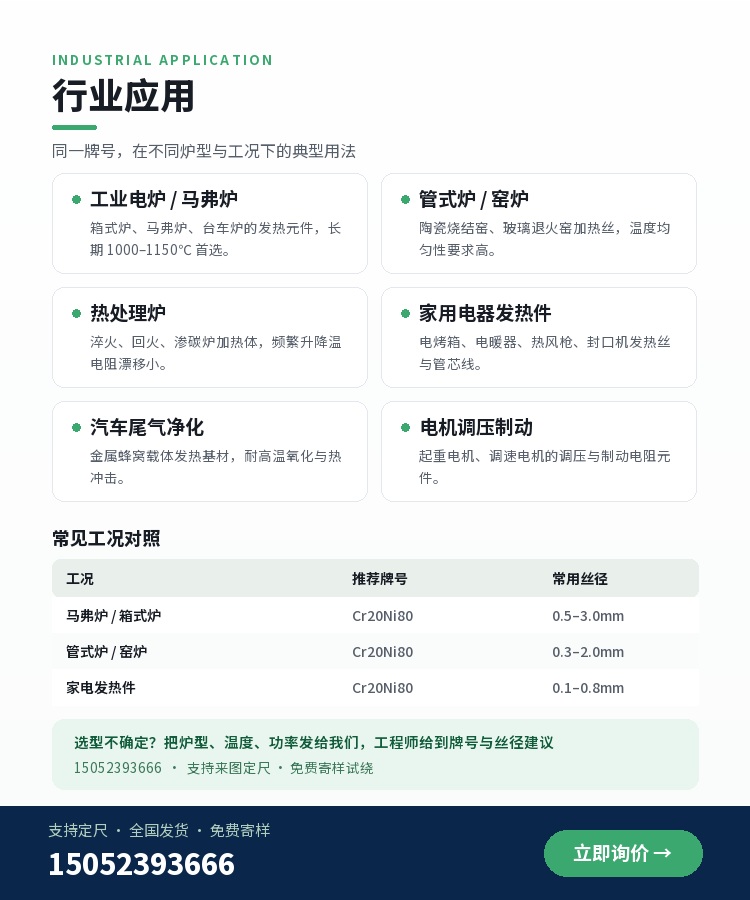 高温加热丝 车间实景