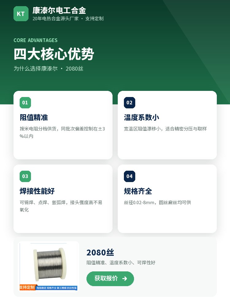 2080丝 定制流程