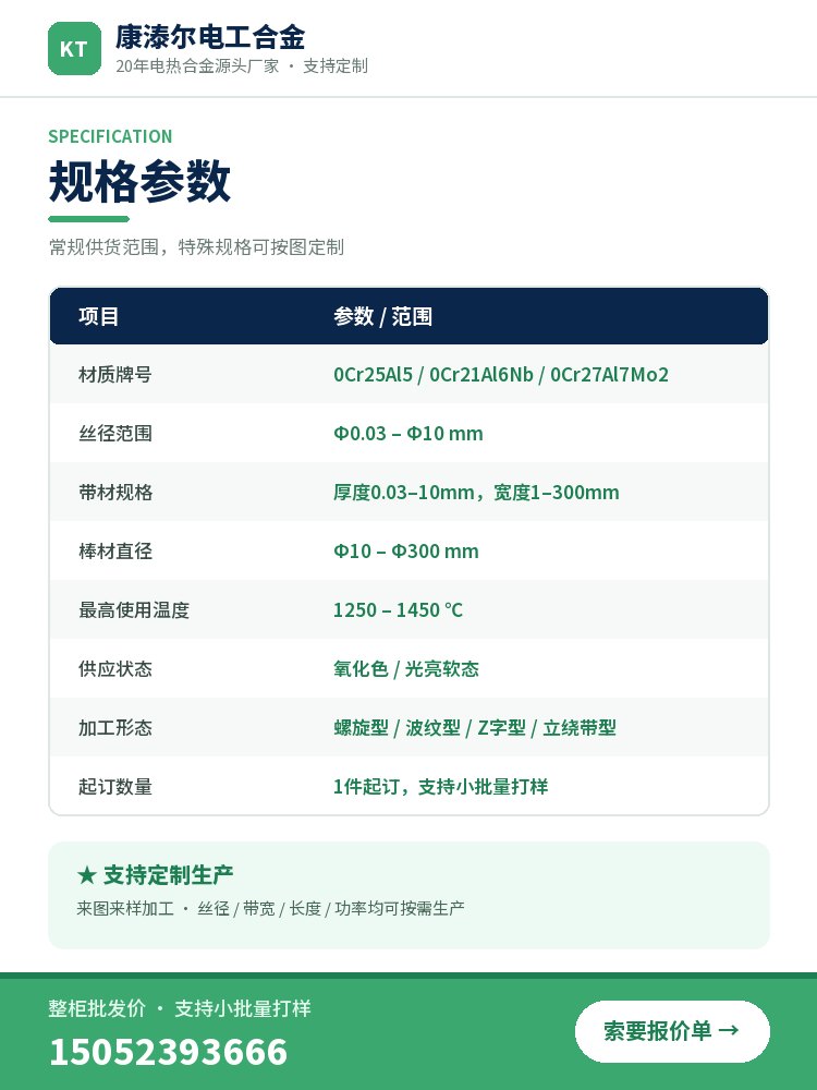 高温电炉丝 品质保障
